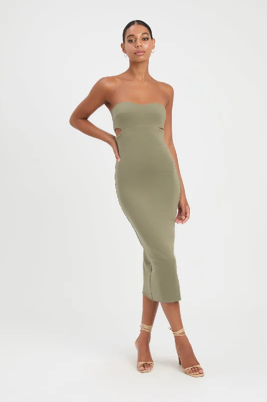 Classic Charm Solange Midi Dress