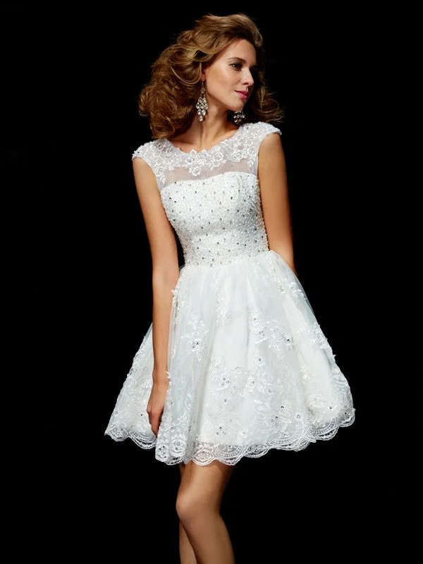 Get The Latest Trends Sheath/Column Sweetheart Sleeveless Crystal Short  Woven Satin Homecoming Dresses