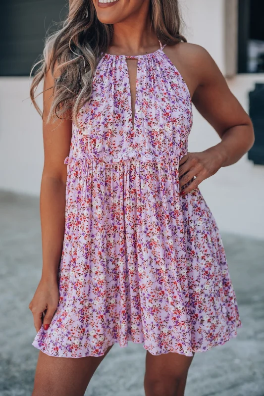 Last Chance Sale Fancy Me Floral Mini Dress FINAL SALE