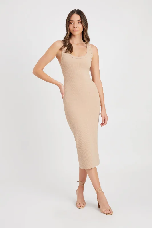 Subtle Sophistication Icon Midi Dress