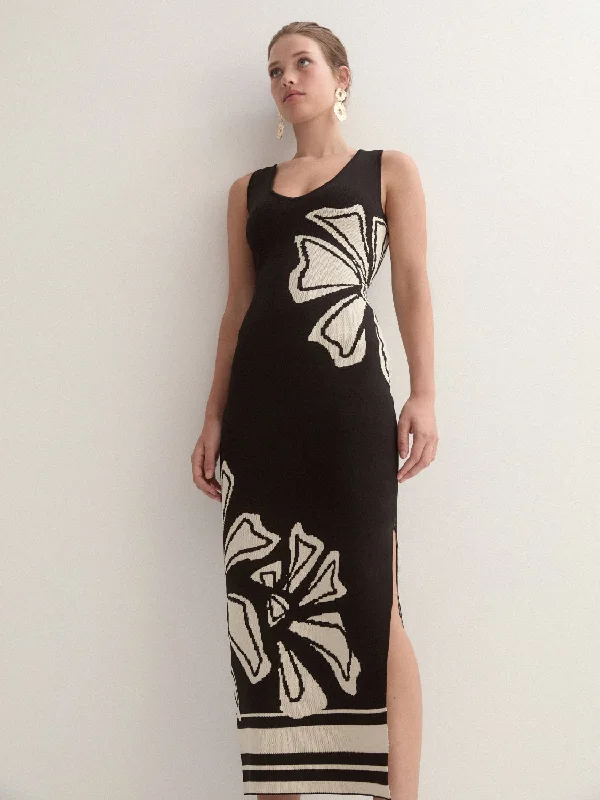 Limited - Stock CALYPSO KNIT MIDI DRESS