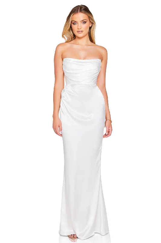 Sale Event, Prices Rock Nookie Emelie Strapless Gown - White