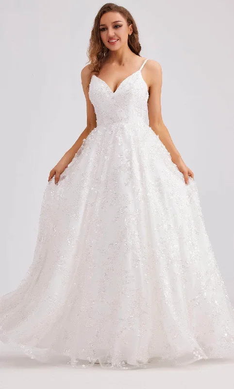 Stylish Savings J'Adore Dresses J23035 - Embellished Tulle Ballgown