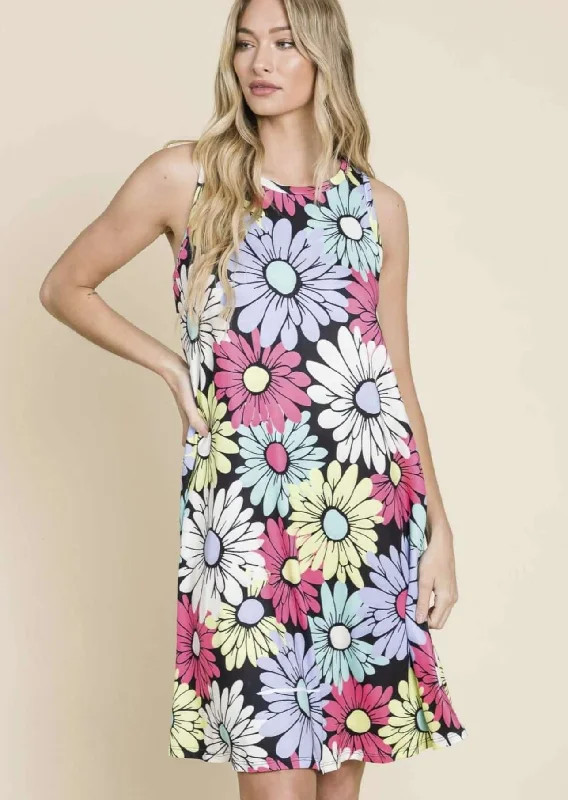 Best Seller Be Colorful Floral Summer Dress CLEARANCE FINAL SALE