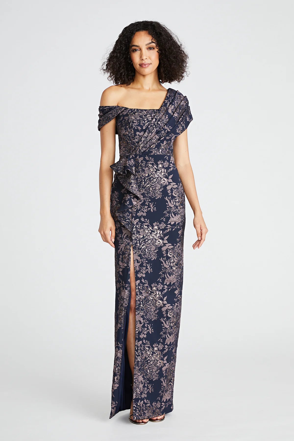 Special Occasion Wear Amaris Jacquard Column Gown