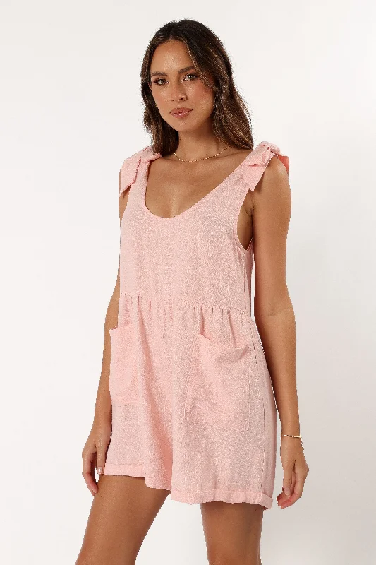 Latest Fashion Lindy Romper - Pink