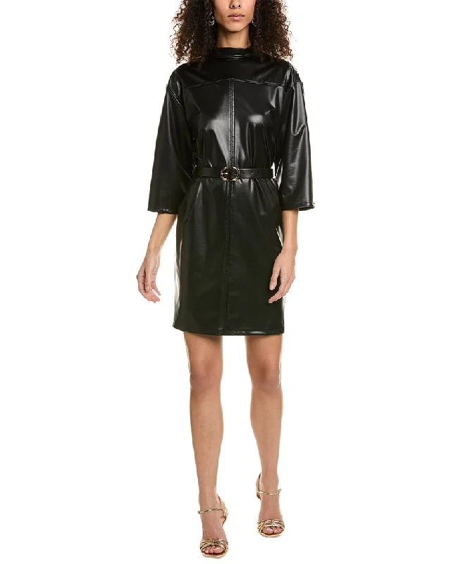 Refined Simplicity Joseph Ribkoff Belted Mini Dress