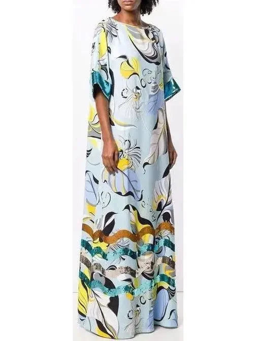 Fresh Styles, Fresh Deals Printed Maxi Dress