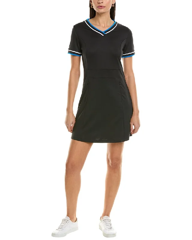 Mega Sale Callaway V-Neck Colorblocked Mini Dress