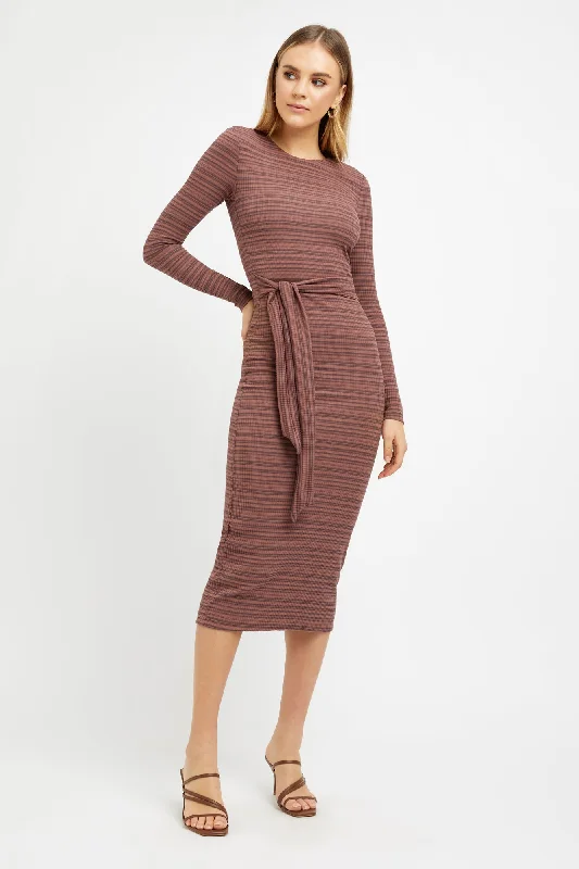 Flowing Silhouette Dakota Midi Dress