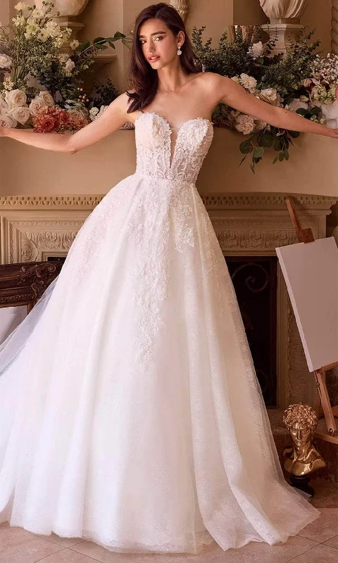 Classic Charm Andrea and Leo WL037 - Plunging Sweetheart Bridal Gown