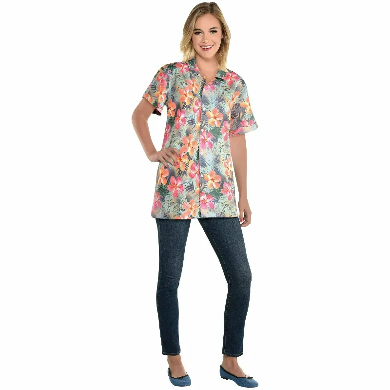 Update With Cottagecore Styles Floral Hawaiian Shirt - Adults