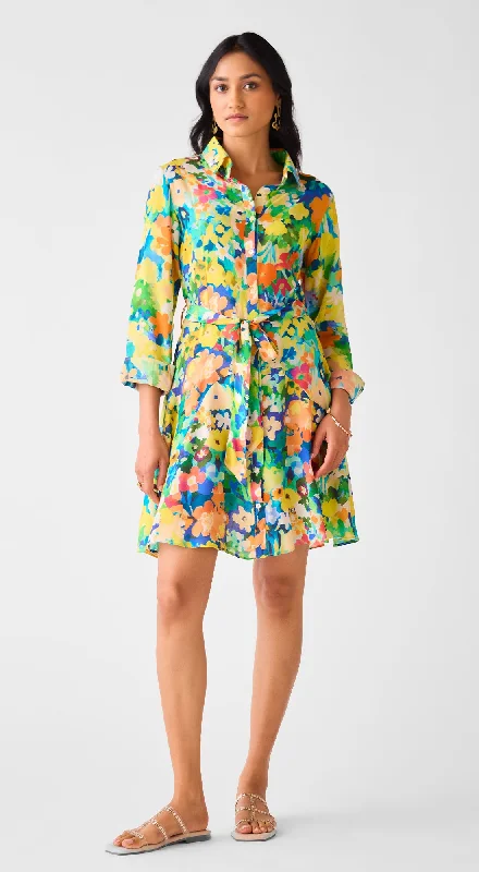 Effortless Comfort Multi Muslin Floral Dress