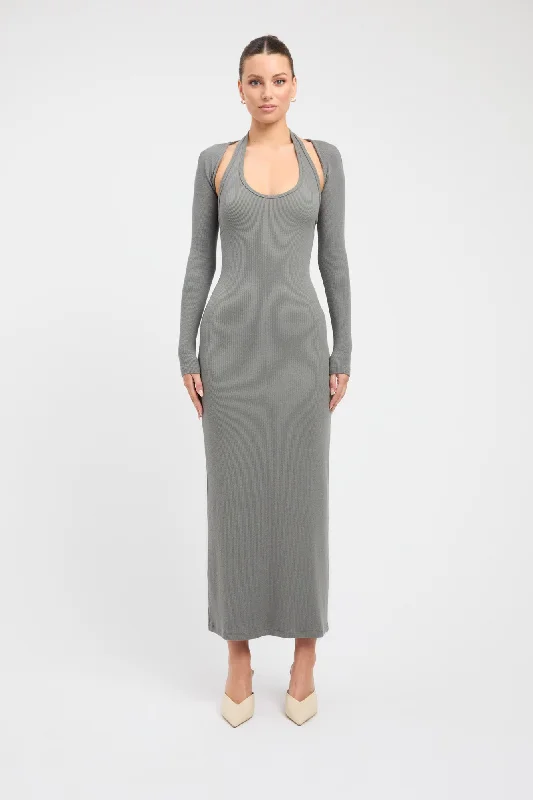 Refined Simplicity Dua Midi Dress