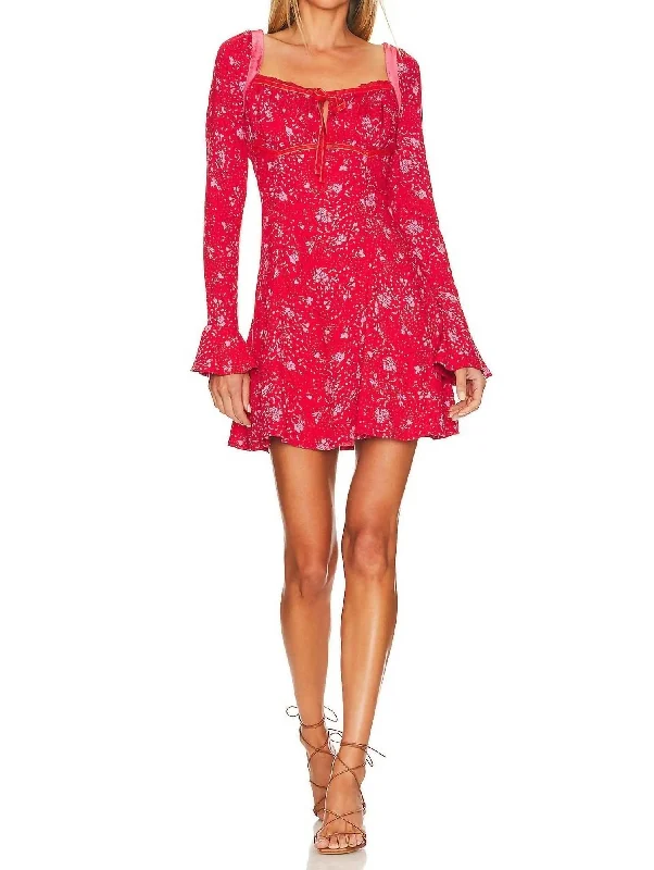 Cool Prices Tess Mini Dress In Pop Combo