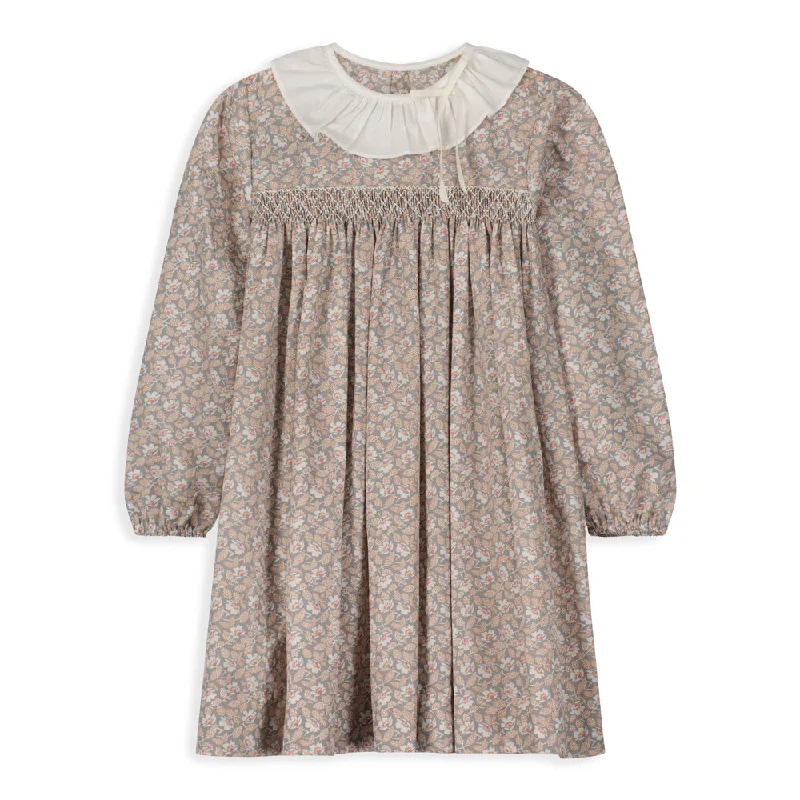 Polished Finish Juliette Smocked Dress -- Grayson Floral