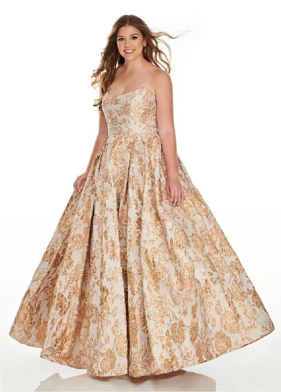 Celebrate With Big Savings Rachel Allan Long Plus Size Prom Dress