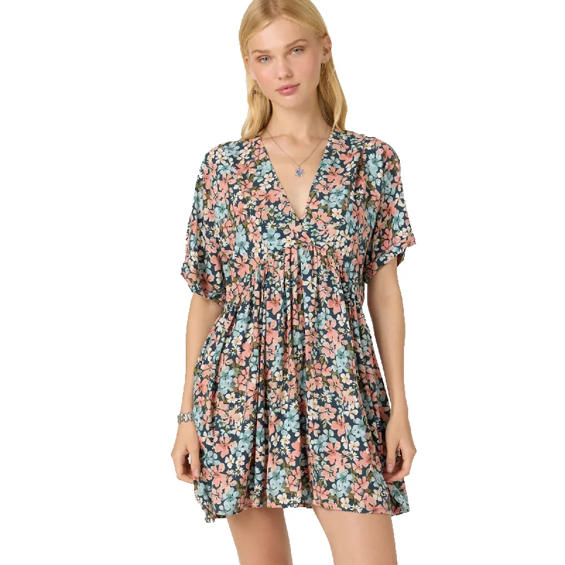 Browse Our Top Products O'Neill Rosemary Terrece Floral Women's Dress - Slate