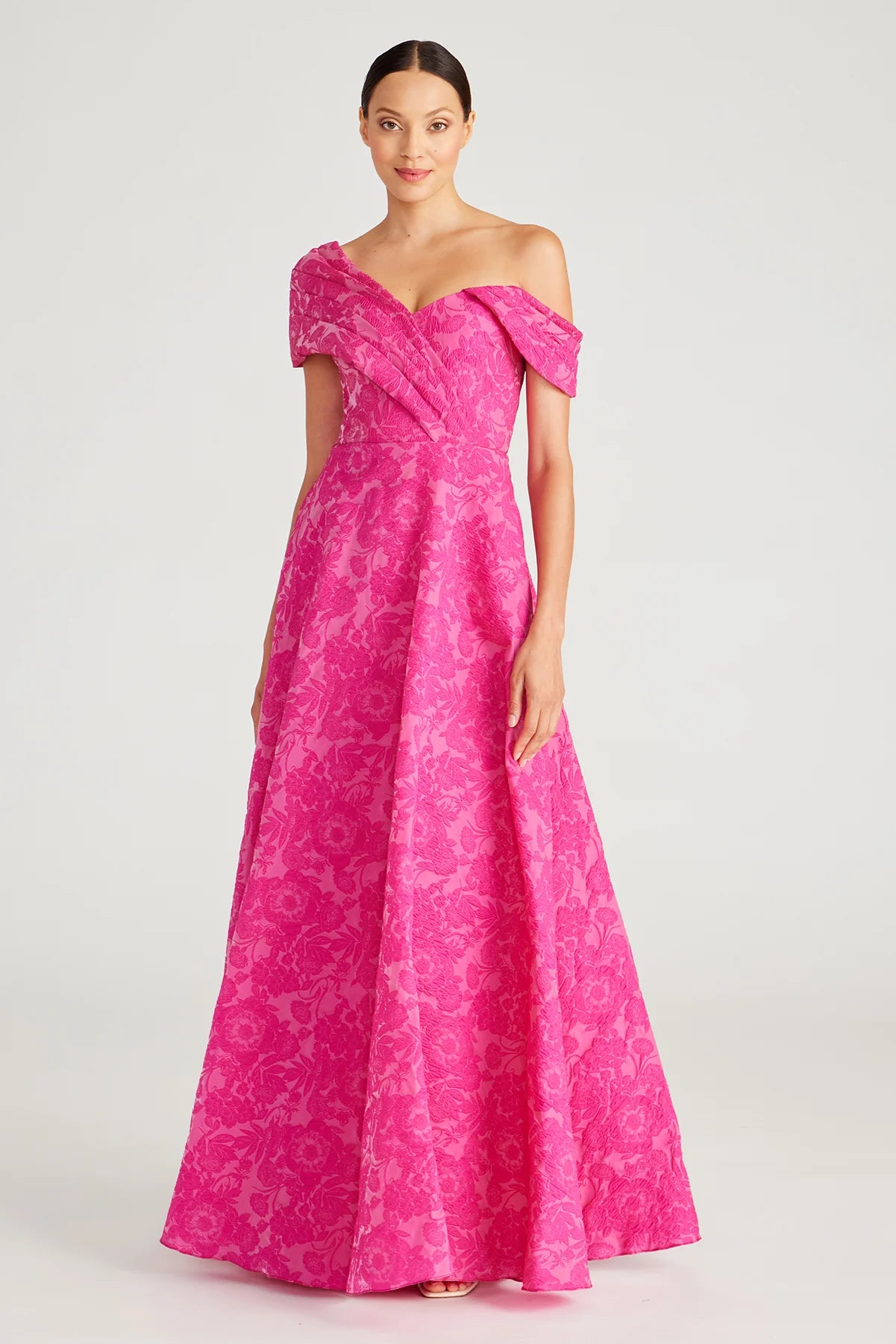 Special Offer Marlene Cloud Jacquard Gown