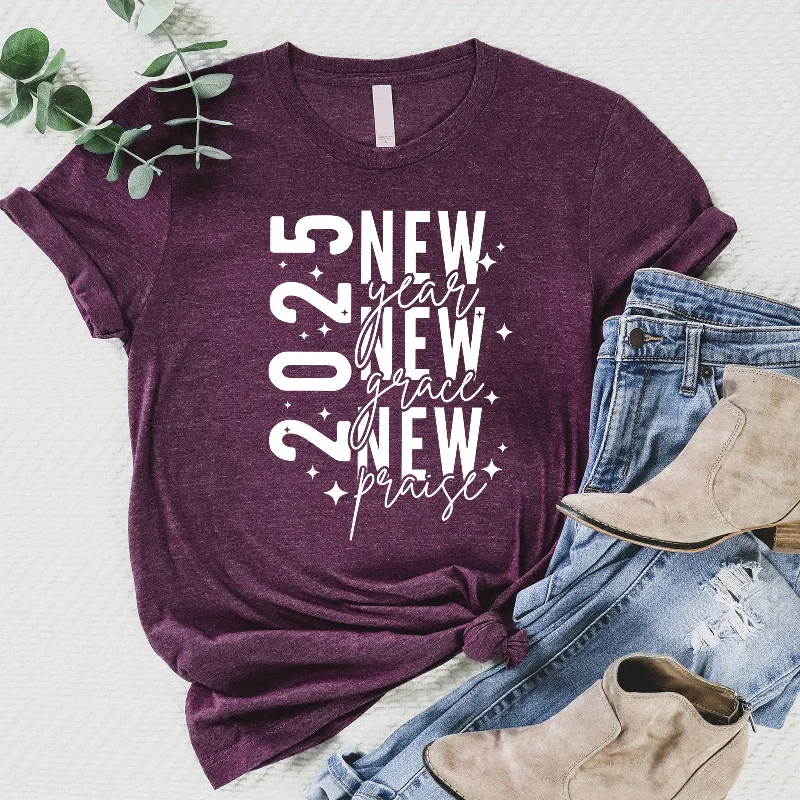 Explore What's New New Years 2025 Tee