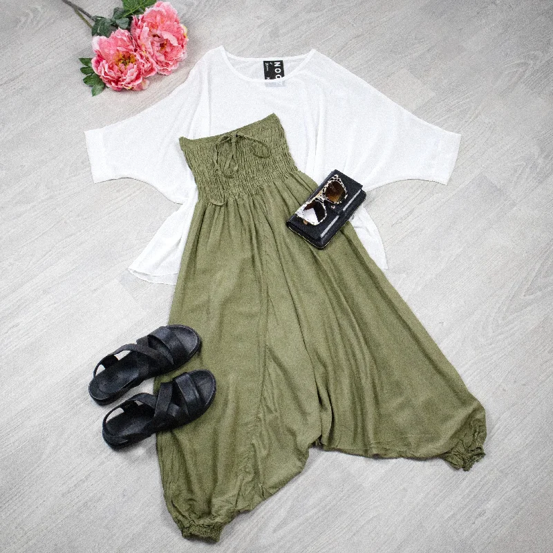 Fashion Sale Aladdin Pants/Jumpsuit - Olive