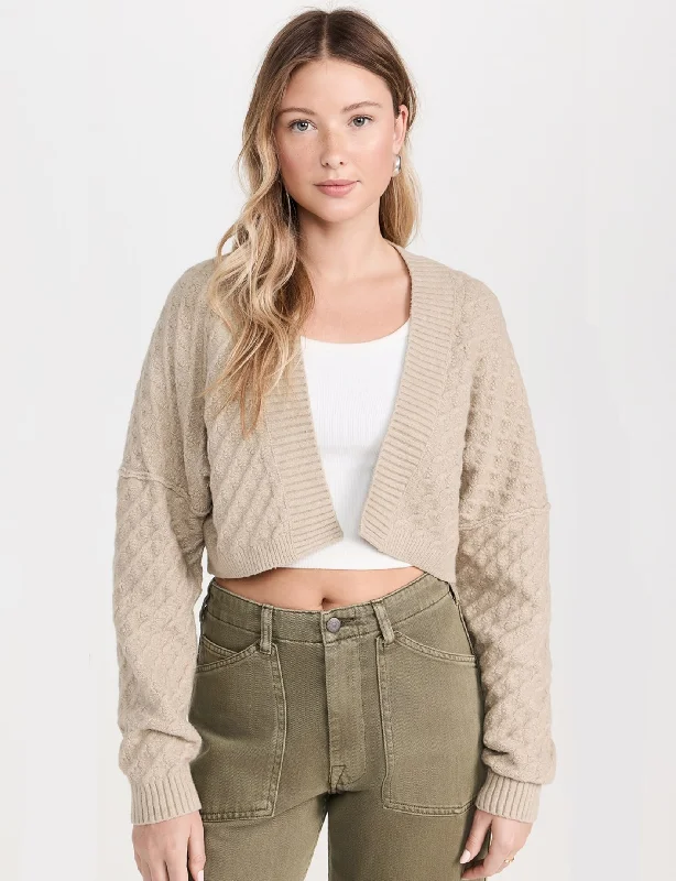 Flash Sale Marlowe Cardi, Feather Grey