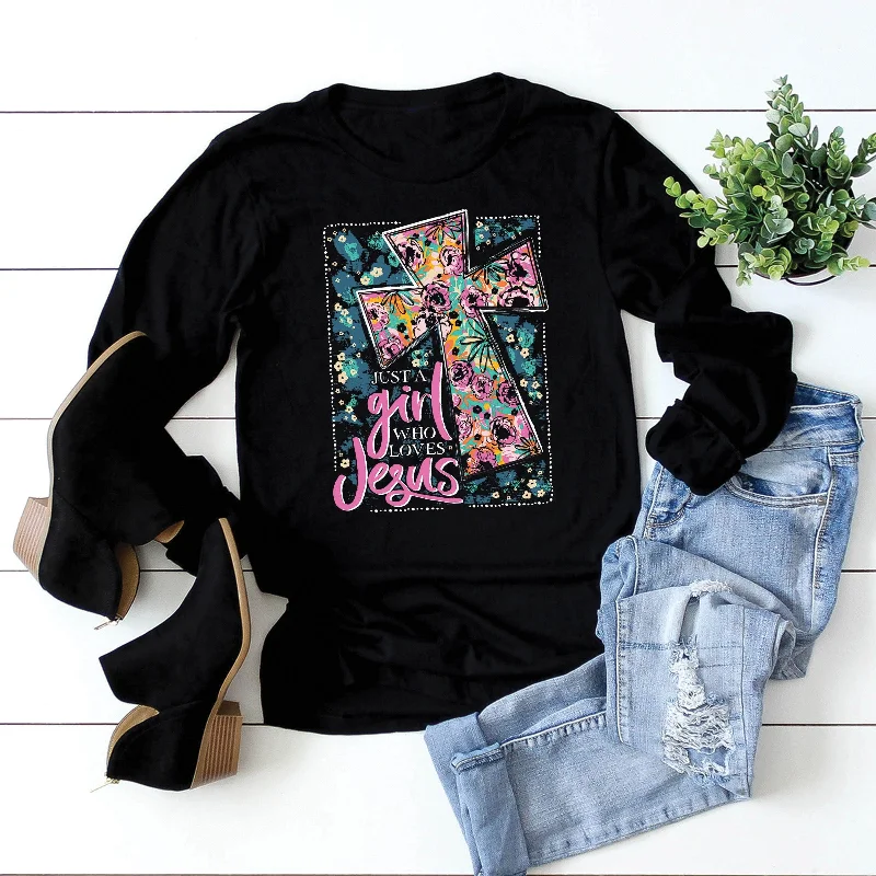 Boho - Chic Festival - Ready Style Just A Girl Who Long Sleeve