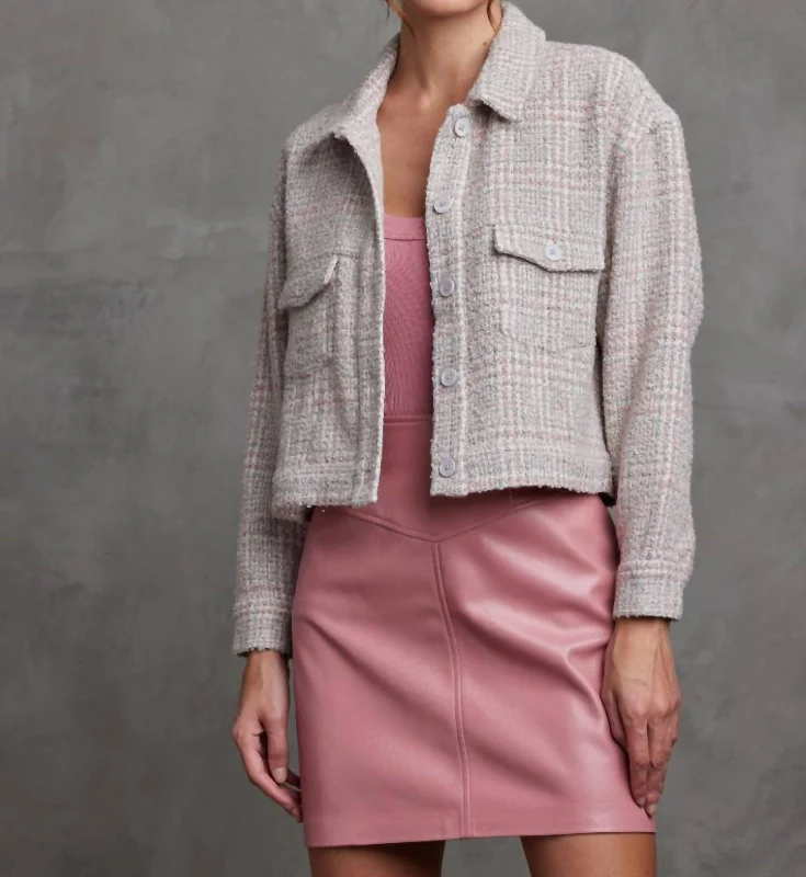 Latest Fashion Bowen Jacket In Soft Rose