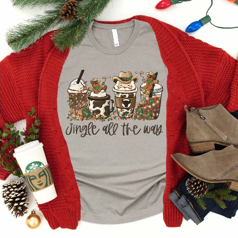 Limited - Edition Drops Jingle All The Way Coffee Tee