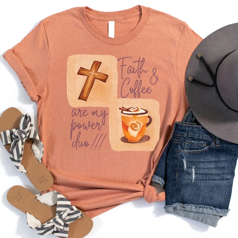 Bid Farewell To The Old Season Faith and Coffee Tee