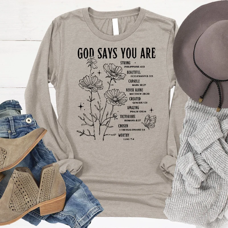 Fashion Forward God Says Long Sleeve