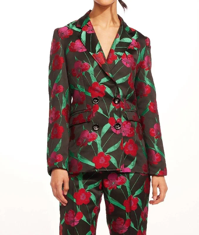 Trendy Women’S Wear Alexey Jacket In Roses And Thorns