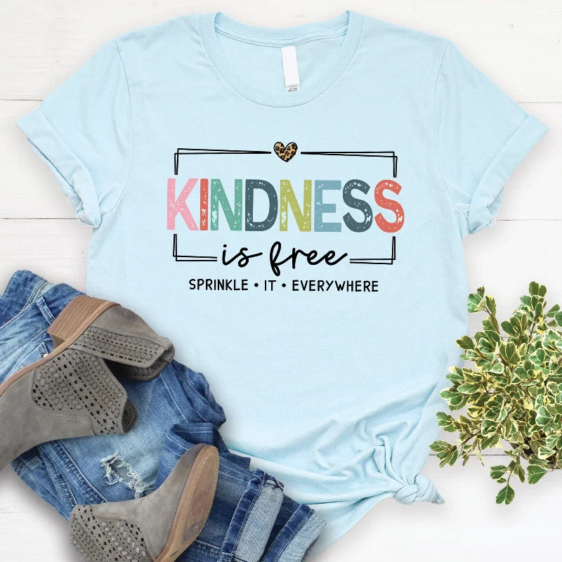 Summer Essentials Kindness is Free Tee