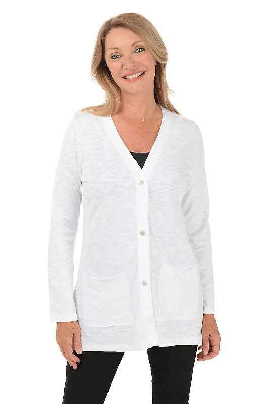 Hurry Before It's Gone Double Pocket Button-Front Cardigan