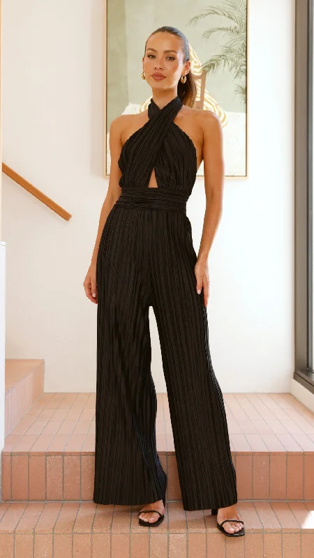 The Good Stuff Frances Jumpsuit - Black