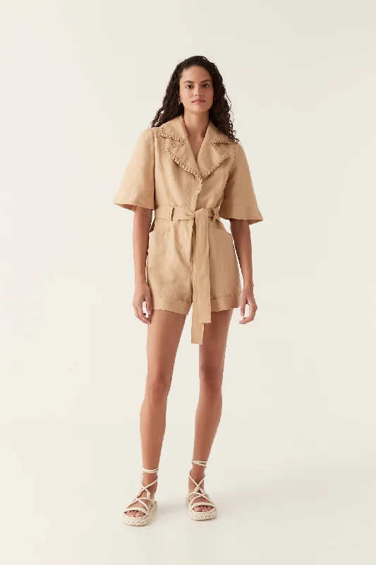 Special Offers Tactile Whipstitch Playsuit