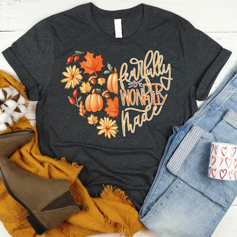 Season Transition Versatile Wear Clearance Fearfully and Wonderfully Made Tee - 5.98