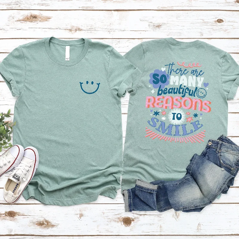 From Casual To Classy Smile Tee