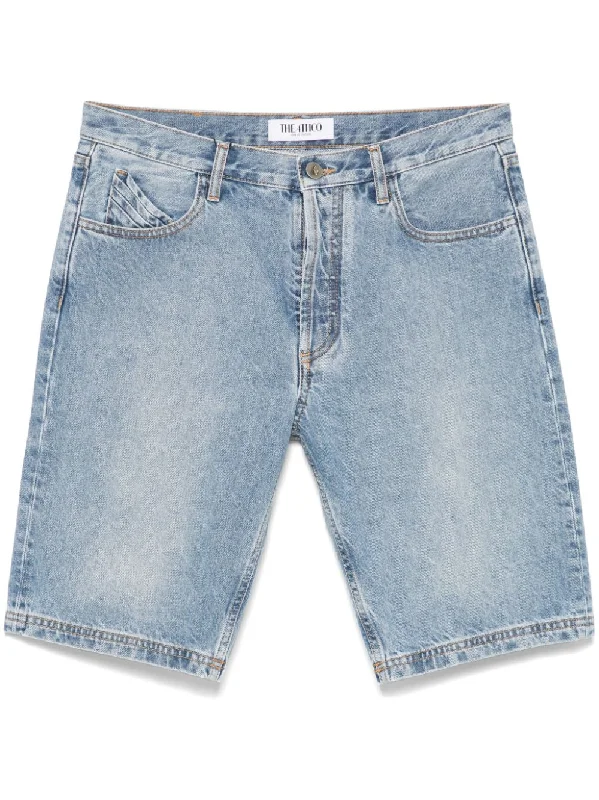 Designer Wear On Sale The Attico Women's Shorts Clear blue