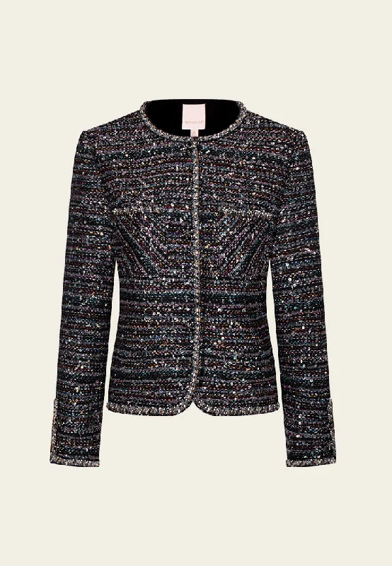 Season Offer Prestige Embellished Stripped Jacket