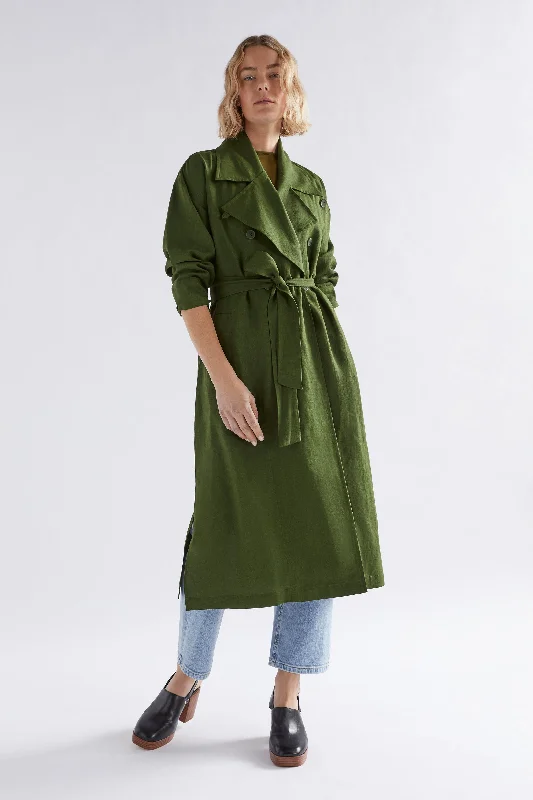 Summer Deals Anneli Linen Trench Coat