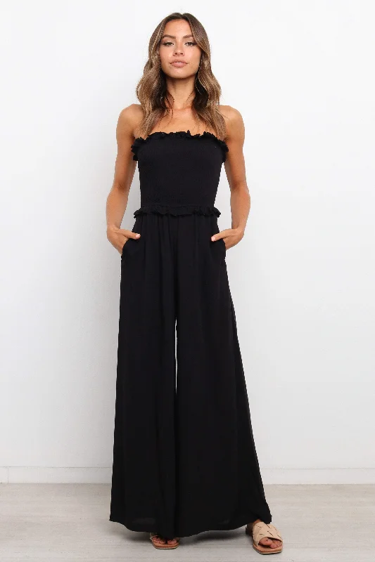 Crazy Discounts, Hurry Up Xander Jumpsuit - Black