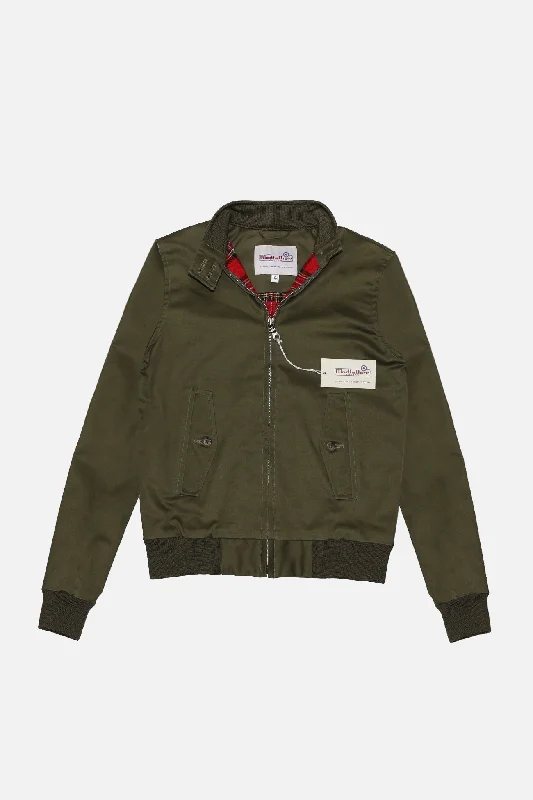 Big Discounts Modfather Clothing - Women's Forest Green - Harrington Jacket