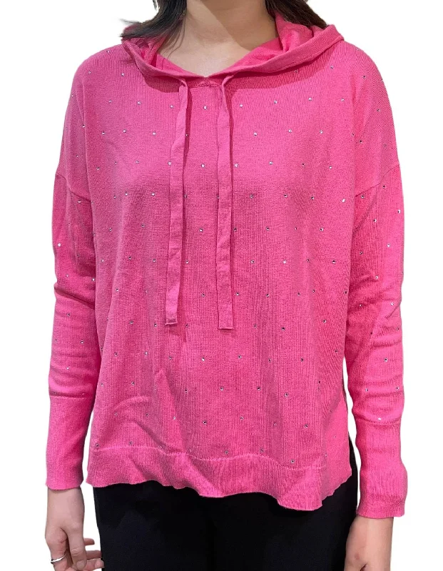 Your Timeless Wardrobe Awaits Sparkle Hoodie In Petunia