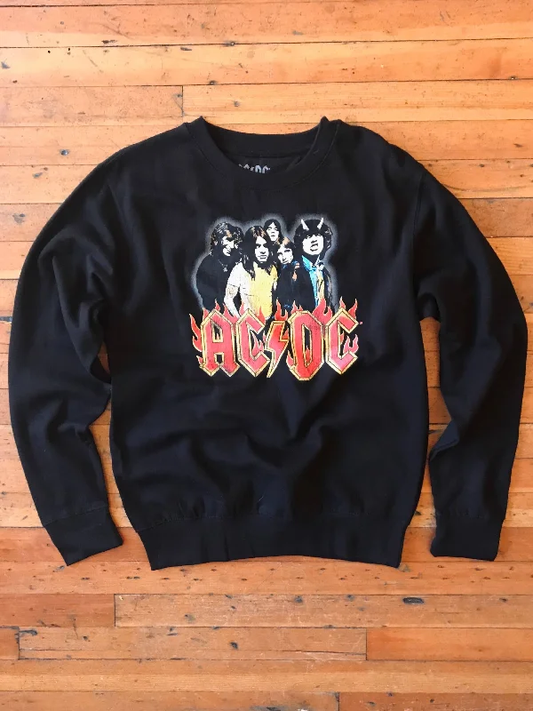 Budget Friendly AC/DC Burn Sweatshirt