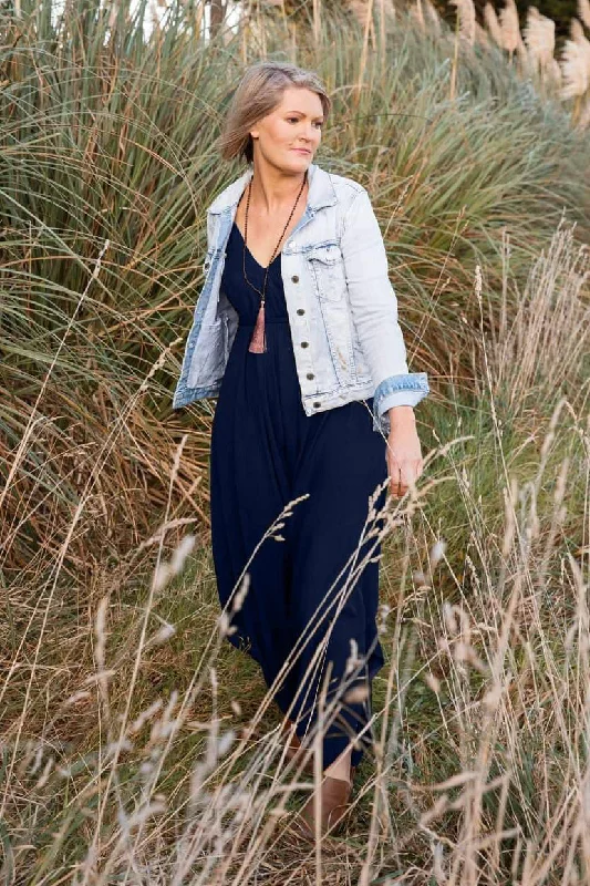 Trend Alert Navy Bali Jumpsuit