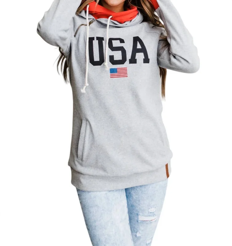 Limited Edition Doublehood Sweatshirt In Usa