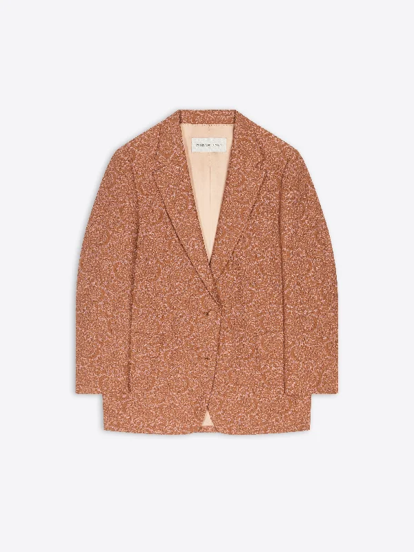 Fashion-Forward Jacquard blazer