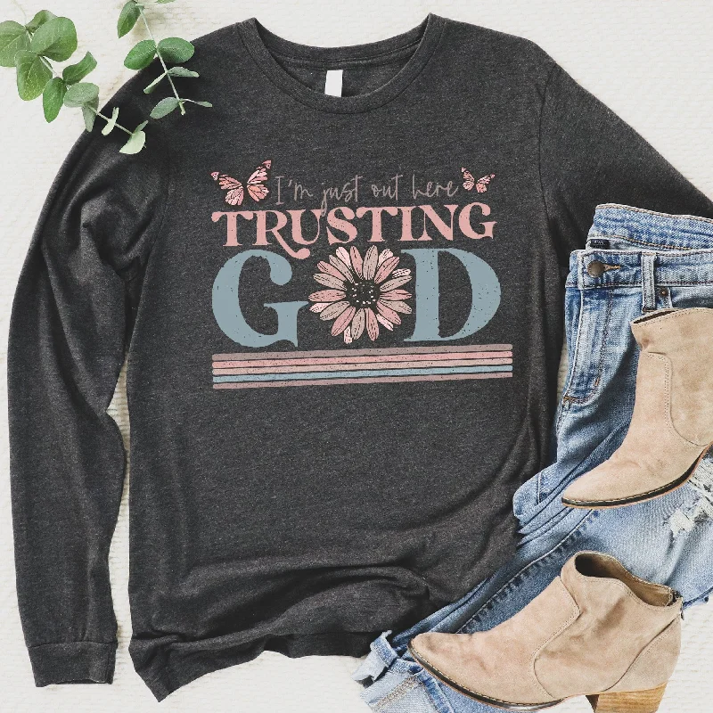 Best Seller Trusting God Long Sleeve