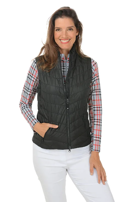 Inspired By You, Designed For You Zip-Front Puffer Vest